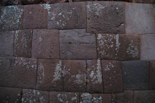 Les pierres sont bien taillées