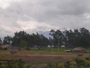 La base du Cotopaxi, et le Moro Urcu
